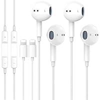 Algopix Similar Product 13 - 2 Packs Wired Headphones for iPhone