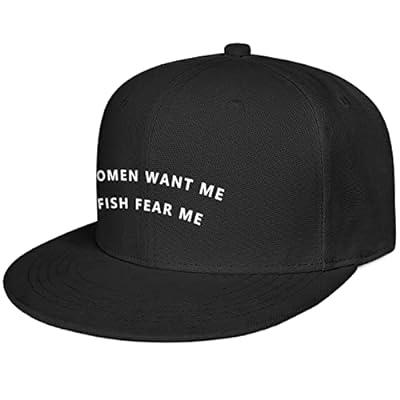 Best Deal for Women Want Me Fish Fear Me Hat for Men, Funny Bass