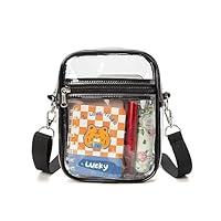 Algopix Similar Product 17 - Clear Bag Stadium Approved Clear Purse