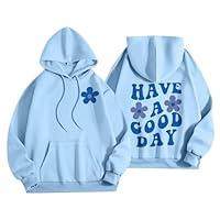 Algopix Similar Product 14 - Usa Sweatshirt Women Clean Girl Clothes