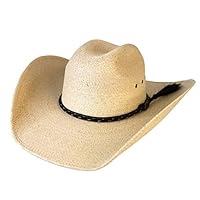 Algopix Similar Product 15 - Justin Palm Leaf Straw Cowboy Hat