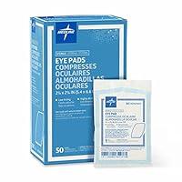 Algopix Similar Product 15 - Medline Sterile Eye Pad Oval 2 18 x
