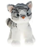 Algopix Similar Product 4 - Plush Gear Cuddly Grey Tabby Cat Plush