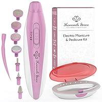 Algopix Similar Product 6 - Electric Nail File Manicure  Pedicure