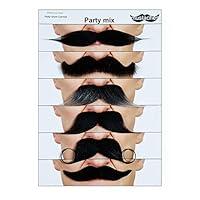 Algopix Similar Product 8 - Mustaches Self Adhesive Fake Mustache