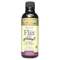 Algopix Similar Product 10 - Spectrum Essentials Organic Flax Oil
