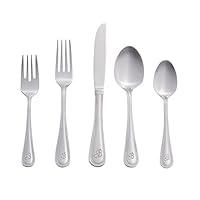 Algopix Similar Product 13 - RiverRidge Monogrammed Beaded Flatware