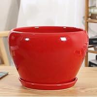 Algopix Similar Product 18 - DUBOXX Ceramic Simple Flower Pot Modern