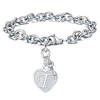 Algopix Similar Product 19 - Initial Bracelet Letter Bracelet Women