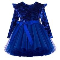 Algopix Similar Product 12 - Baby Girls Velvet Dress 1t 2t Toddlers