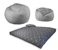 Algopix Similar Product 14 - CordaRoys Faux Fur Bean Bag Chair