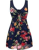 Algopix Similar Product 15 - Wantdo Womens Plus Size Swimdress