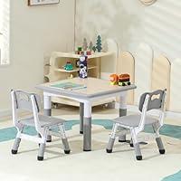 Algopix Similar Product 13 - IFLETH Kids Table Toddler Table and