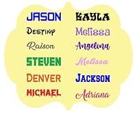 Algopix Similar Product 17 - Name or Word Decal Sticker for
