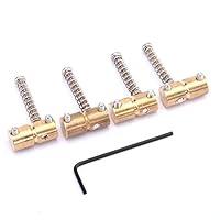 Algopix Similar Product 20 - Musiclily Pro 57mm Brass Bridge Saddle
