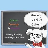 Algopix Similar Product 19 - Harvey Teaches Colors Green Orange 