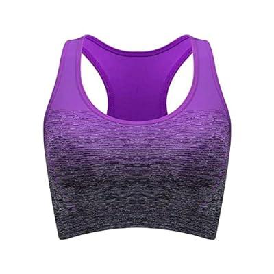 Best Deal for Shllale Womens Push-up Padded Strappy Sports Bra Backless