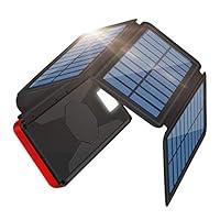 Algopix Similar Product 3 - Portable Charger Solar Charger 26800mAh