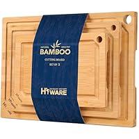 Algopix Similar Product 5 - Hiware Wood Cutting Boards for Kitchen