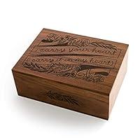 Algopix Similar Product 15 - I Carry Your Heart Keepsake Box for