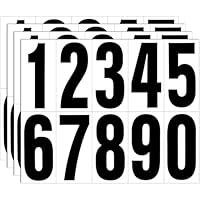 Algopix Similar Product 7 - Reflective Number Stickers 4 Sets 4