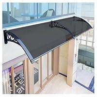 Algopix Similar Product 3 - Black Door CanopyWindow Door Awning