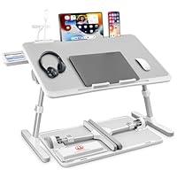 Algopix Similar Product 8 - Lap Desk Bed Tray TableAdjustable