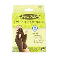 Algopix Similar Product 1 - Dritz Comfort L Crafters Glove Large