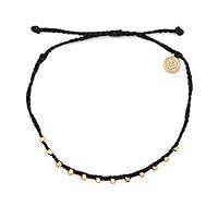 Algopix Similar Product 5 - Pura Vida Gold Stitched Beaded Anklet