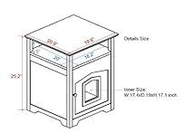 Algopix Similar Product 5 - Arf Pets Designer Enclosed Cat Litter