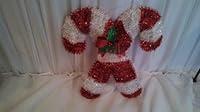 Algopix Similar Product 19 - Candy Cane Wreath 18"