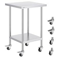 Algopix Similar Product 20 - VEVOR Stainless Steel Work Table 24 x