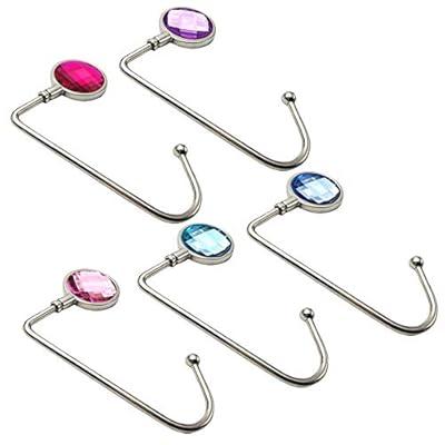 Best Deal for MonLiya 5 Pack Purse Hook for Tables, Fashionable