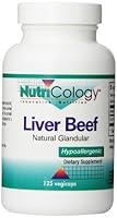 Algopix Similar Product 12 - Nutricology Liver Beef, 125 Vegicaps