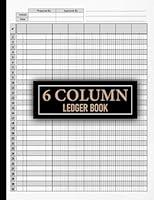 Algopix Similar Product 17 - 6 Column Ledger Book Simple Six Column