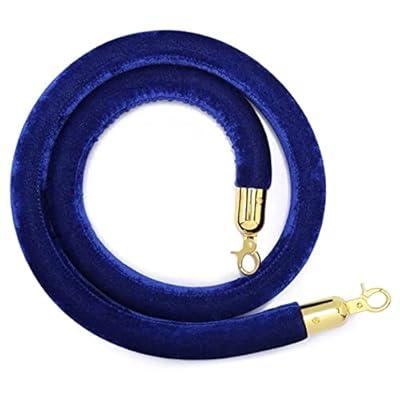 Best Deal for Red Velvet Stanchion Rope with Hooks for Party Event, Rope