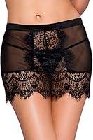 Algopix Similar Product 20 - Music Legs Lace Skirt With Open Back
