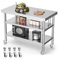 Algopix Similar Product 19 - Stainless Steel Table 4824 Inches
