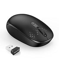 Algopix Similar Product 17 - TECKNET Wireless Mouse 24G Quiet