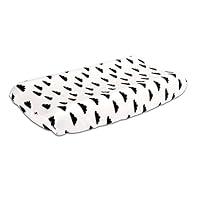 Algopix Similar Product 1 - Black Cloud on White 100 Cotton Baby
