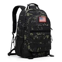 Algopix Similar Product 20 - gulimirror Camo Backpack 40L Military