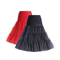 Algopix Similar Product 5 - Boolavard 50s Petticoat Underskirt
