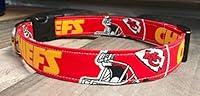 Algopix Similar Product 5 - Kansas City Chiefs dog collar buckle or