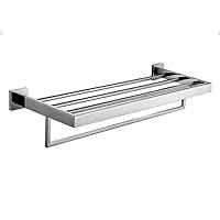 Algopix Similar Product 1 - Kelelife Modern Chrome Bathroom Shelf