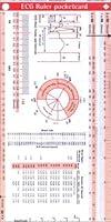 Algopix Similar Product 1 - ECG Ruler Pocketcard