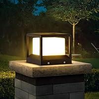 Algopix Similar Product 11 - MVBT Outdoor Post Cap Light Modern