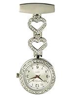Algopix Similar Product 3 - Sarah Coventry Heart ClipOn Pin Watch