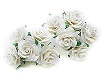 Algopix Similar Product 14 - 1 White Paper Flowers Paper Rose