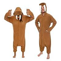 Algopix Similar Product 18 - Adult Onesie Halloween Costume  Animal