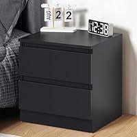 Algopix Similar Product 17 - HOMMPA Small Nightstand with 2 Drawers